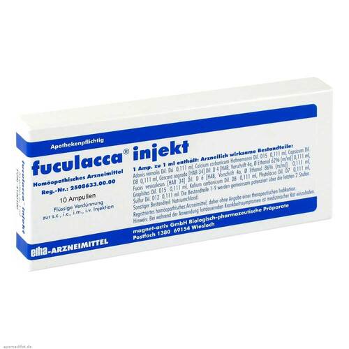 Fuculacca Ampullen, 10 St