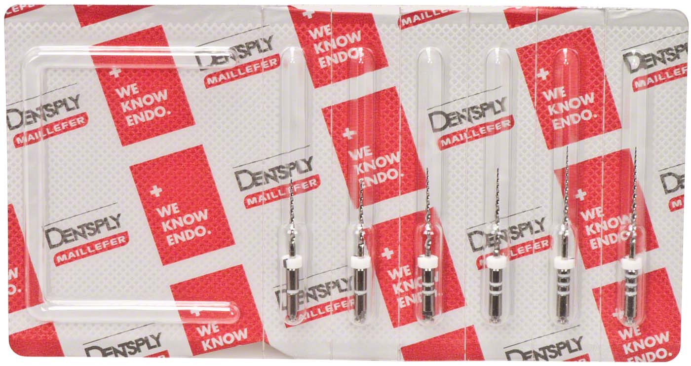 ProTaper® Revisionsfeilen 6 Stück (D1, D2, D3)