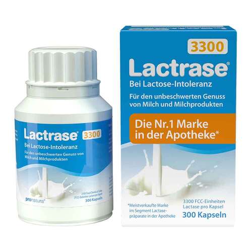 Lactrase 3.300 FCC Kapseln, 300 St