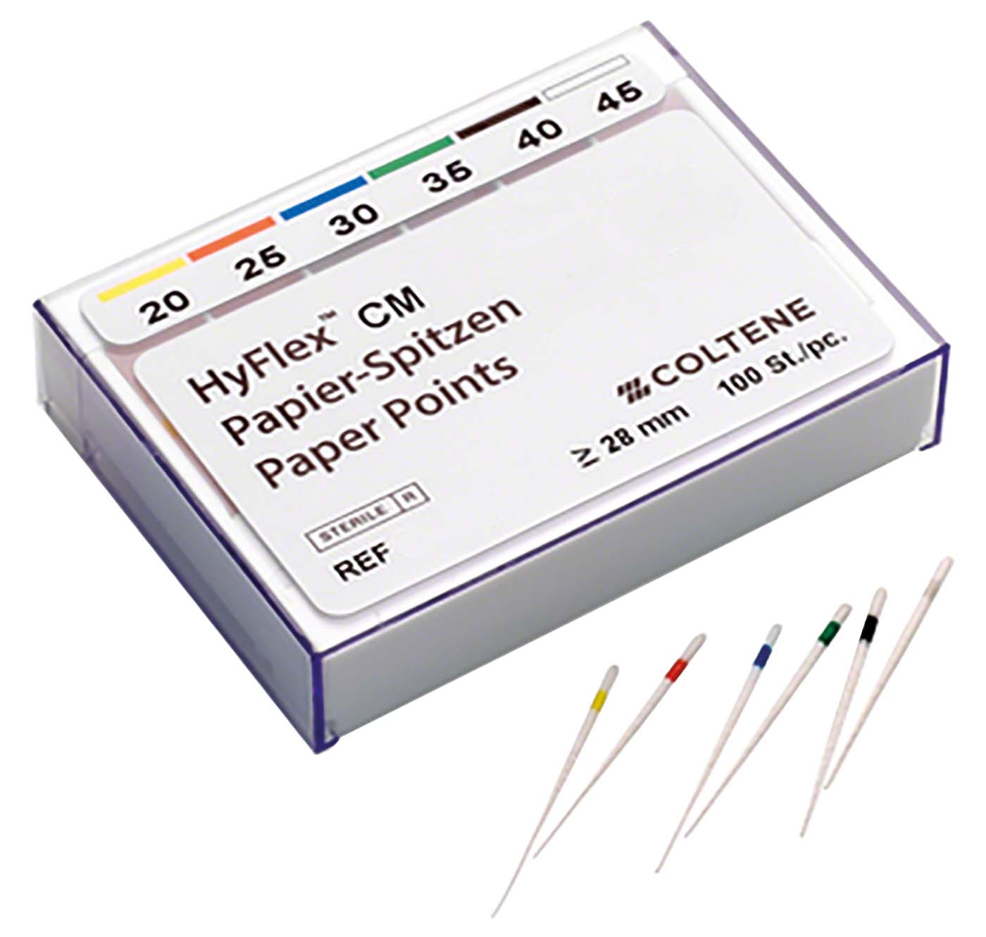 HyFlex™ CM Papierspitzen 100 Stück CM 04, ISO 015
